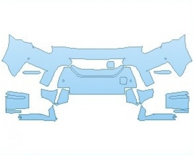 2023 NISSAN GT-R NISMO BUMPER WITH SENSORS