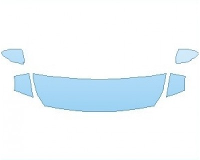 2023 HYUNDAI ACCENT SEL HOOD (WRAPPED EDGES)