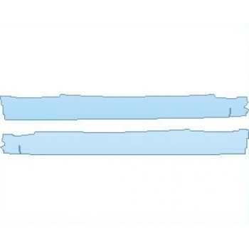 PAINT PROTECTION KIT - 2021 HONDA HR-V TOURING ROCKER PANELS - PRECUT PPF CLEAR BRA WRAP