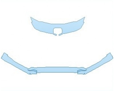 PAINT PROTECTION KIT - 2022 HONDA HR-V TOURING LOWER BUMPER AND GRILLE - PRECUT PPF CLEAR BRA WRAP