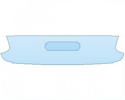 Precut PPF Kit – Clear Bra Paint Protection Film PAINT PROTECTION KIT - 2020 BMW 2 SERIES SPORT COUPE LICENSE PLATE AREA - INVISIBLEMASK - 3M PAINT PROTECTION