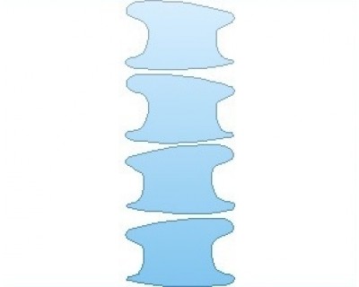 Precut PPF Kit – Clear Bra Paint Protection Film PAINT PROTECTION KIT - 2020 BMW X3 M-SPORT DOOR CUP IN CUP DESIGN - INVISIBLEMASK - 3M PAINT PROTECTION