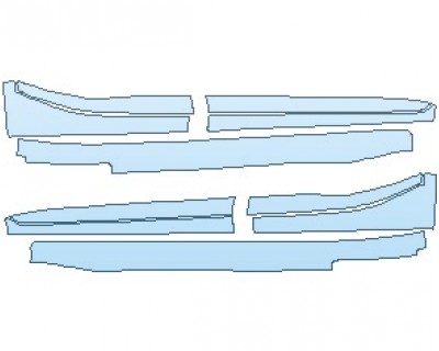 PAINT PROTECTION KIT - 2023 KIA EV6 GT-LINE ROCKER PANELS - PRECUT PPF CLEAR BRA WRAP