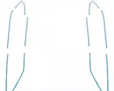 PAINT PROTECTION KIT - 2023 KIA EV6 GT-LINE WINDOW TRIM - PRECUT PPF CLEAR BRA WRAP