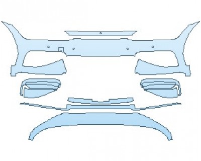 2023 KIA EV6 GT-LINE BUMPER WITH SENSORS