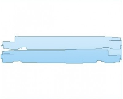 PAINT PROTECTION KIT - 2022 AUDI E-TRON GT RS ROCKER PANELS - PRECUT PPF CLEAR BRA WRAP