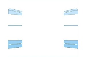 2027 GMC YUKON AT4 B & C PILLARS
