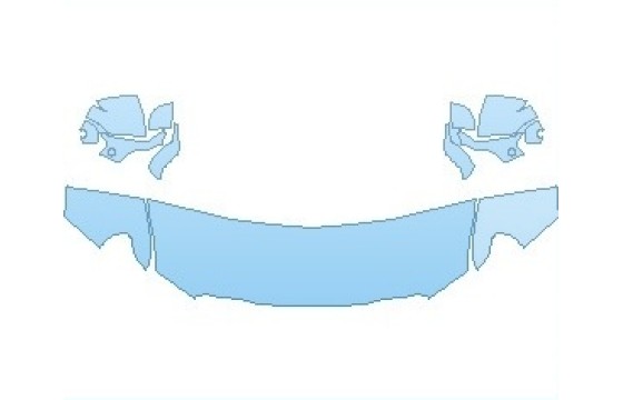 Precut PPF Kit – Clear Bra Paint Protection Film PAINT PROTECTION KIT - 2027 GMC YUKON AT4 HOOD (WRAPPED EDGES) - PRECUT PPF CLEAR BRA WRAP