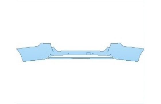 Precut PPF Kit – Clear Bra Paint Protection Film PAINT PROTECTION KIT - 2027 GMC YUKON AT4 REAR BUMPER WITH SENSORS - PRECUT PPF CLEAR BRA WRAP