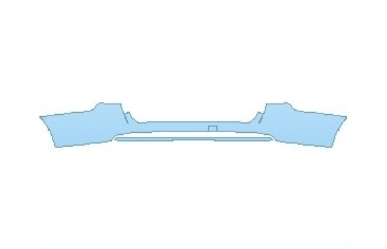 PAINT PROTECTION KIT - 2027 GMC YUKON AT4 REAR BUMPER - PRECUT PPF CLEAR BRA WRAP