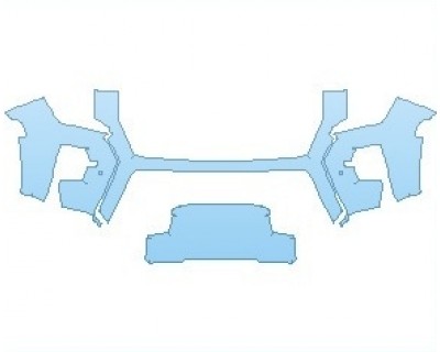 2023 GMC YUKON AT4 BUMPER UPPER WITH SENSORS