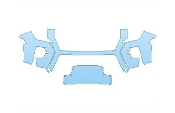 Precut PPF Kit – Clear Bra Paint Protection Film PAINT PROTECTION KIT - 2027 GMC YUKON AT4 BUMPER UPPER - PRECUT PPF CLEAR BRA WRAP