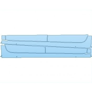PAINT PROTECTION KIT - 2025 CHRYSLER PACIFICA TOURING L ROCKER PANELS TOURING, TOURING L - PRECUT PPF CLEAR BRA WRAP
