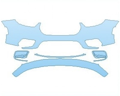 PAINT PROTECTION KIT - 2023 CHRYSLER PACIFICA HYBRID TOURING L BUMPER - PRECUT PPF CLEAR BRA WRAP