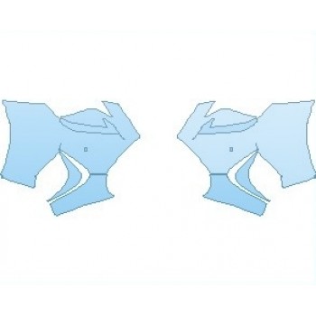 PRECUT PPF KIT - 2018 LEXUS RC F 350 BUMPER KIT 24 INCH WITH SENSORS PRECUT PPF KIT - 2018 LEXUS RC F 350 BUMPER KIT 24 INCH WITH SENSORS