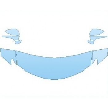 PRECUT PPF KIT - 2018 LEXUS RC F 350 HOOD KIT PRECUT PPF KIT - 2018 LEXUS RC F 350 HOOD KIT