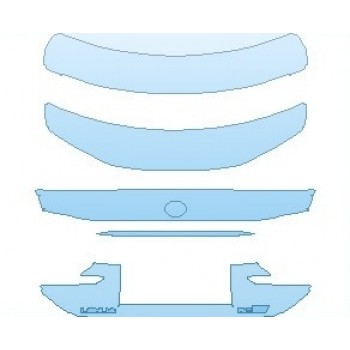 PRECUT PPF KIT - 2018 LEXUS RC F 350 REAR DECK LID PRECUT PPF KIT - 2018 LEXUS RC F 350 REAR DECK LID