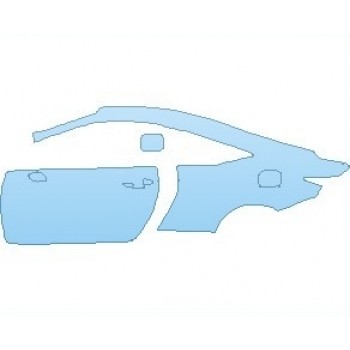 PRECUT PPF KIT - 2018 LEXUS RC F 350 REAR QUARTER PANEL & DOOR LEFT SIDE PRECUT PPF KIT - 2018 LEXUS RC F 350 REAR QUARTER PANEL & DOOR LEFT SIDE