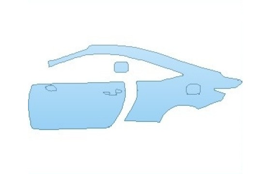 PRECUT PPF KIT - 2018 LEXUS RC F 350 REAR QUARTER PANEL & DOOR LEFT SIDE PRECUT PPF KIT - 2018 LEXUS RC F 350 REAR QUARTER PANEL & DOOR LEFT SIDE