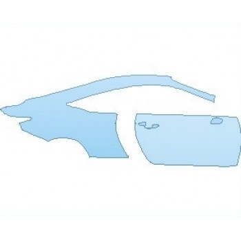 PRECUT PPF KIT - 2018 LEXUS RC F 350 REAR QUARTER PANEL & DOOR RIGHT SIDE PRECUT PPF KIT - 2018 LEXUS RC F 350 REAR QUARTER PANEL & DOOR RIGHT SIDE