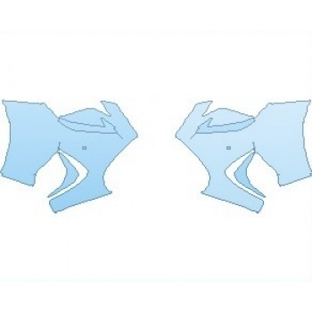 PRECUT PPF KIT - 2018 LEXUS RC F 350 BUMPER KIT 30 INCH WITH SENSORS PRECUT PPF KIT - 2018 LEXUS RC F 350 BUMPER KIT 30 INCH WITH SENSORS