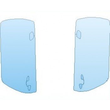 PRECUT PPF KIT - 2018 LEXUS RC F 350 DOORS PRECUT PPF KIT - 2018 LEXUS RC F 350 DOORS