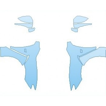 PRECUT PPF KIT - 2018 LEXUS RC F 350 FULL FENDER PRECUT PPF KIT - 2018 LEXUS RC F 350 FULL FENDER