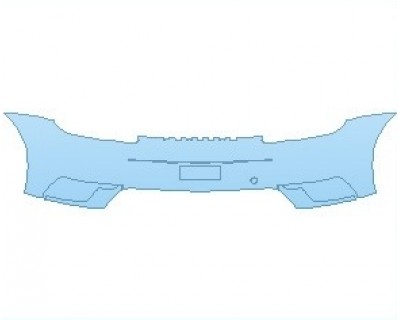 PAINT PROTECTION KIT - 2021 PORSCHE 911 TURBO S CABRIOLET REAR BUMPER - PRECUT PPF CLEAR BRA WRAP