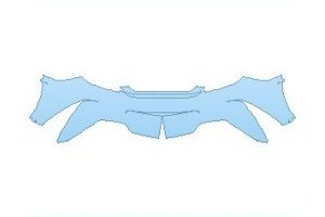 2022 SUBARU BRZ PREMIUM REAR BUMPER WITH SEAM