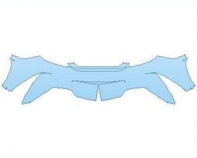 PAINT PROTECTION KIT - 2023 SUBARU BRZ LIMITED REAR BUMPER WITH SEAM - PRECUT PPF CLEAR BRA WRAP