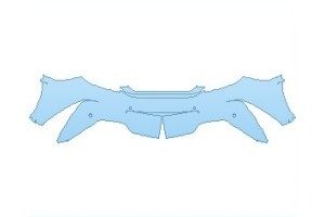 2022 SUBARU BRZ PREMIUM REAR BUMPER WITH SEAM & SENSORS