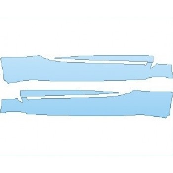 PAINT PROTECTION KIT - 2025 SUBARU BRZ PREMIUM ROCKER PANELS - PRECUT PPF CLEAR BRA WRAP