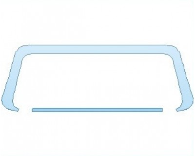 PAINT PROTECTION KIT - 2024 JEEP WRANGLER (JL) RUBICON 4 DOOR WINDSHIELD SURROUND - PRECUT PPF CLEAR BRA WRAP