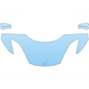 PAINT PROTECTION KIT - 2020 LOTUS EVORA GT430 HOOD 30 INCH - INVISIBLEMASK - 3M PAINT PROTECTION