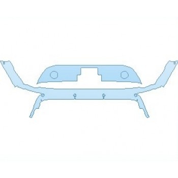 PAINT PROTECTION KIT - 2022 LOTUS EVORA GT430 REAR DIFFUSER - PRECUT PPF CLEAR BRA WRAP