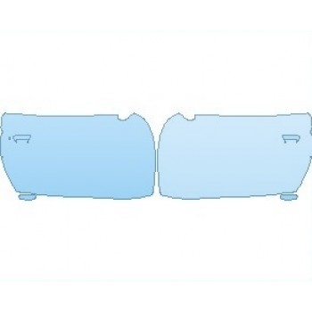 PAINT PROTECTION KIT - 2022 LOTUS EVORA GT430 DOORS RIGHT HAND DRIVE LOCK - PRECUT PPF CLEAR BRA WRAP