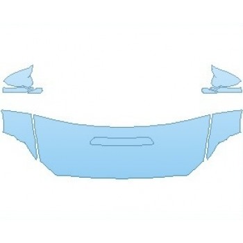 2025 BMW M2 CS HOOD (WRAPPED EDGES) - PRECUT PPF CLEAR BRA WRAP