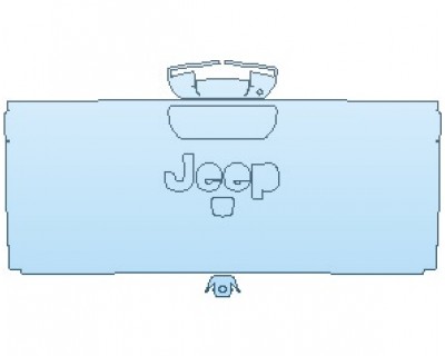 2021 JEEP GLADIATOR HIGH ALTITUDE TAIL GATE