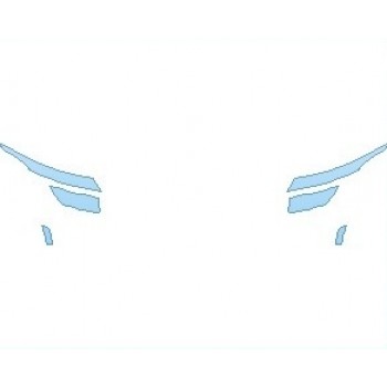 PAINT PROTECTION KIT - 2021 KIA SELTOS LX LIGHTS - PRECUT PPF CLEAR BRA WRAP