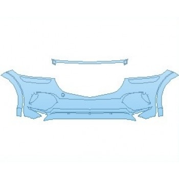 PAINT PROTECTION KIT - 2025 GENESIS GV70 2.5T AWD STANDARD BUMPER - PRECUT PPF CLEAR BRA WRAP