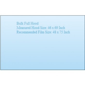 PAINT PROTECTION KIT - 2023 GMC SIERRA 1500 ELEVATION FULL HOOD BULK 48 X 75 INCH - PRECUT PPF CLEAR BRA WRAP