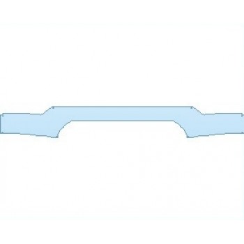 PAINT PROTECTION KIT - 2023 GMC SIERRA 1500 ELEVATION LOWER BUMPER VERIFY IF PAINTED OR CHROME - PRECUT PPF CLEAR BRA WRAP