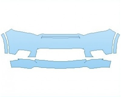 PAINT PROTECTION KIT - 2020 DODGE DURANGO SRT  BUMPER - PRECUT PPF CLEAR BRA WRAP
