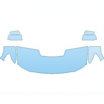 2021 CHEVROLET COLORADO ZR2 BISON HOOD WRAPPED EDGES