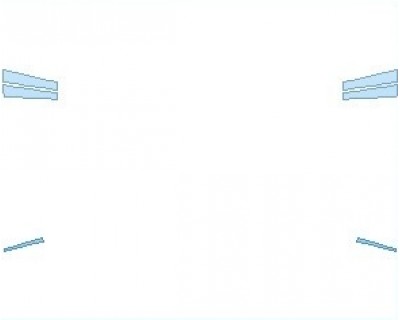 PAINT PROTECTION KIT - 2022 MERCEDES S CLASS 580 EXECUTIVE LINE SEDAN B PILLARS - PRECUT PPF CLEAR BRA WRAP