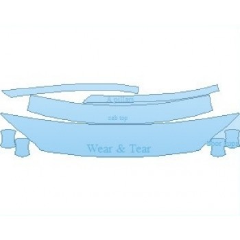 PAINT PROTECTION KIT - 2023 VOLVO XC70 T5 COMMON WEAR AREA KIT - PRECUT PPF CLEAR BRA WRAP