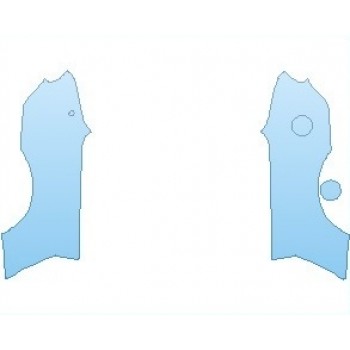 PAINT PROTECTION KIT - 2022 FORD MUSTANG ECOBOOST CONVERTIBLE REAR QUARTER PANEL - PRECUT PPF CLEAR BRA WRAP