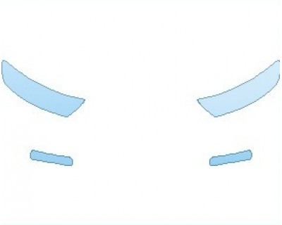 PAINT PROTECTION KIT - 2024 FORD EXPLORER XLT LIGHTS - PRECUT PPF CLEAR BRA WRAP