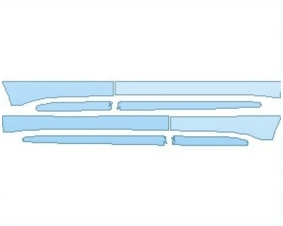 PAINT PROTECTION KIT - 2024 FORD EXPLORER XLT ROCKER PANELS - PRECUT PPF CLEAR BRA WRAP