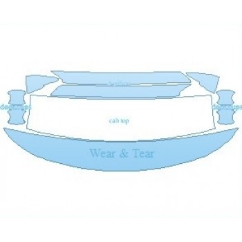 PAINT PROTECTION KIT - 2023 FORD EXPLORER XLT COMMON WEAR AREA KIT - PRECUT PPF CLEAR BRA WRAP